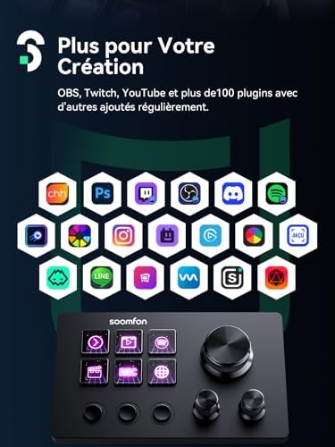 Vue 4 de Soomfon Stream Controller Se
