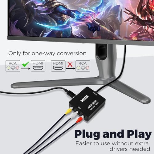 Vue 3 de Convertisseur Rca Vers Hdmi