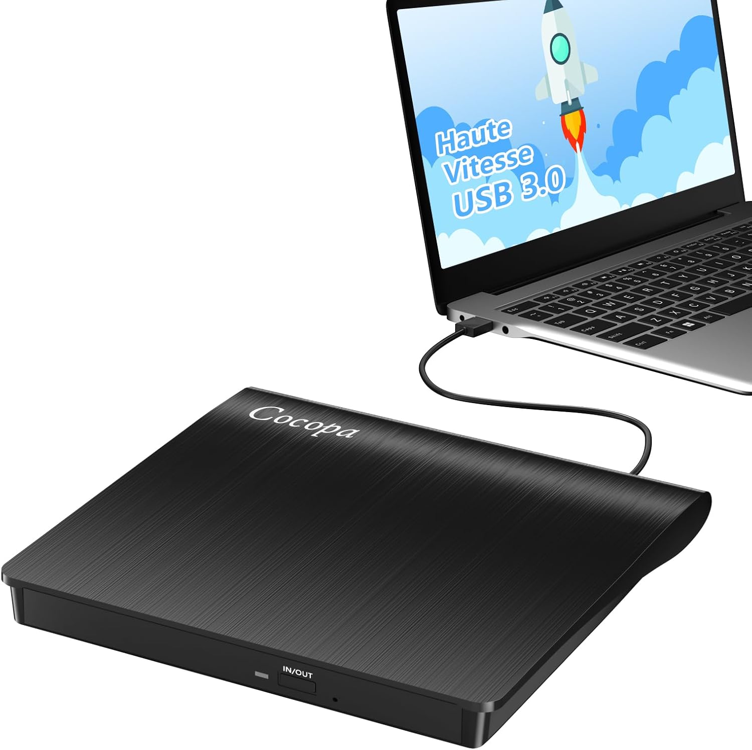 Cocopa Lecteur Cddvd Externe