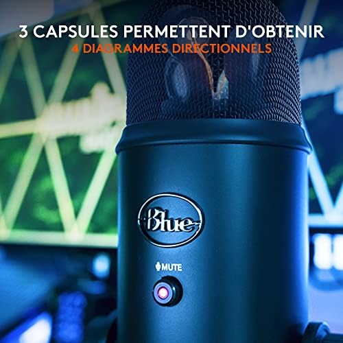 Vue 4 de Blue Microphones Yeti Micro