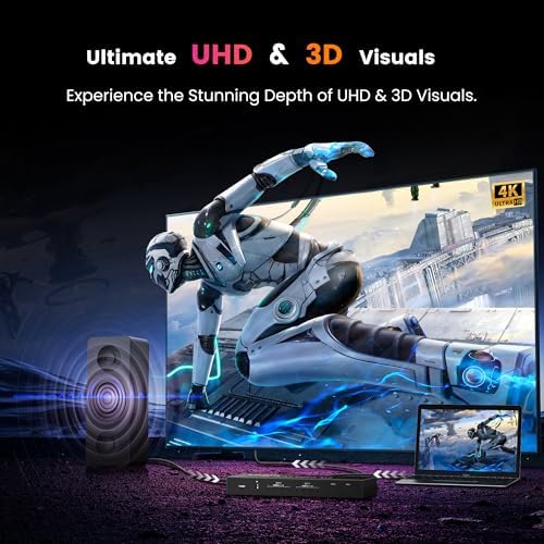 Vue 7 de Commutateur Matrix Hdmi