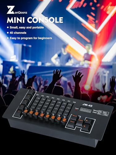 Vue 2 de Zonqoonz Controleur Dmx Controleur
