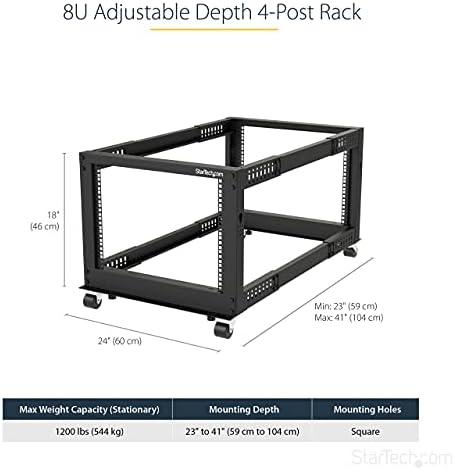 Vue 2 de Startechcom Rack Serveur Mobile