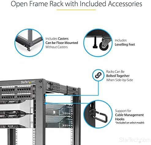 Vue 4 de Startechcom Rack Serveur Mobile
