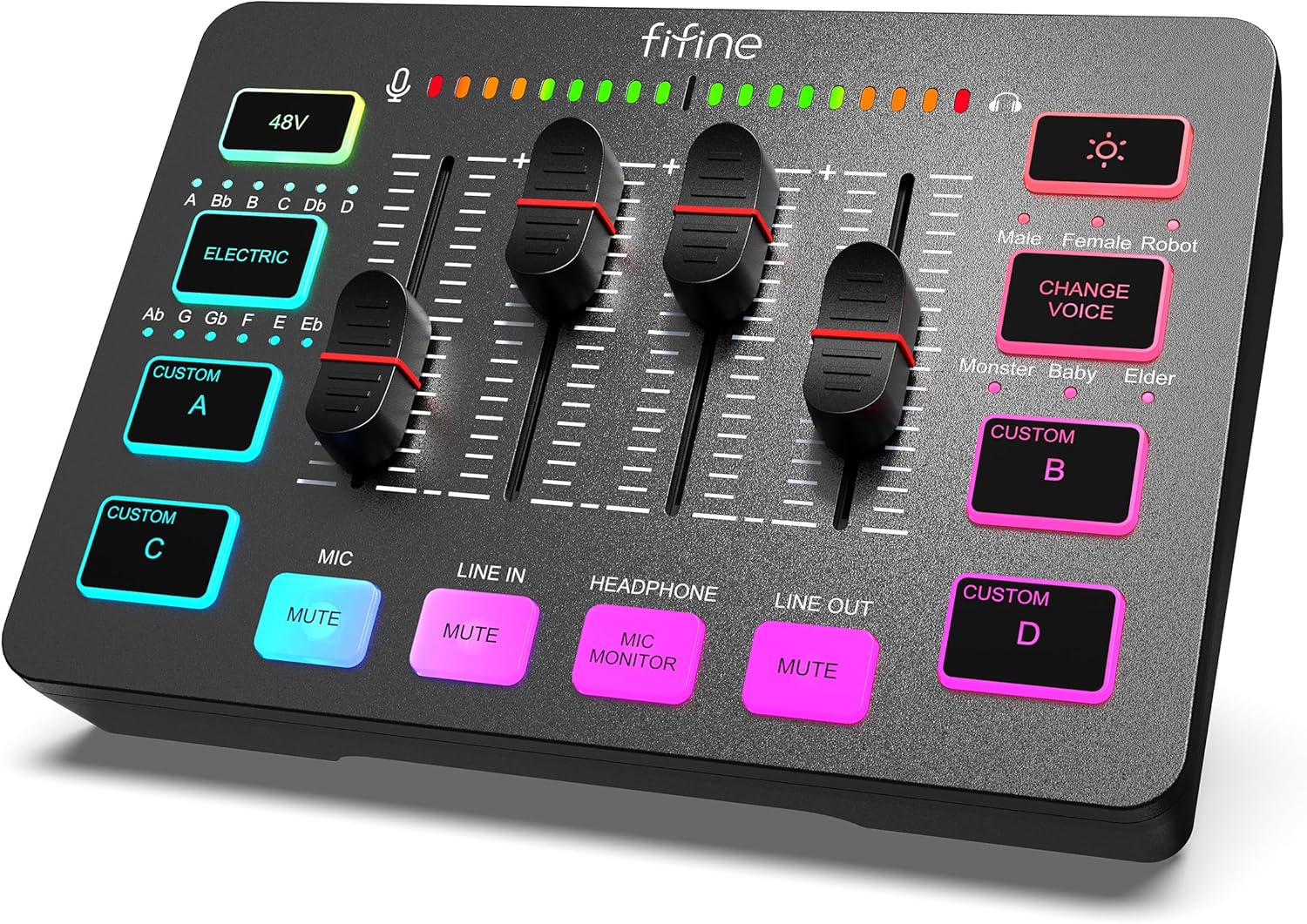 Fifine Gaming Audio Mixer