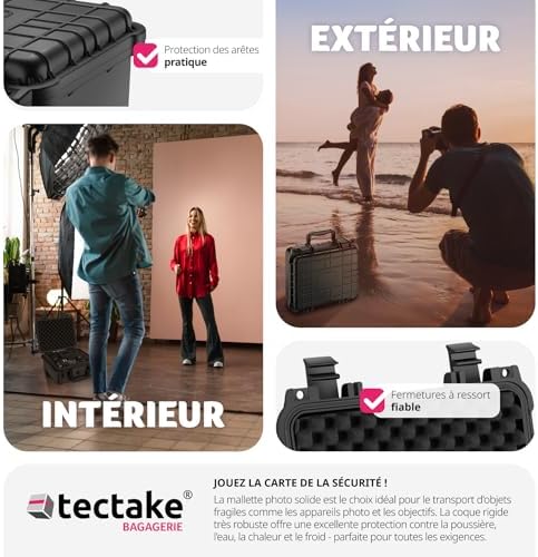 Vue 5 de Tectake Malette De Protection