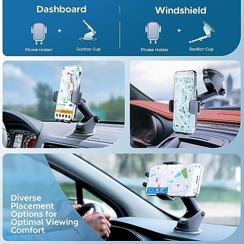 Vue 2 de Portentum Support Telephone Voiture