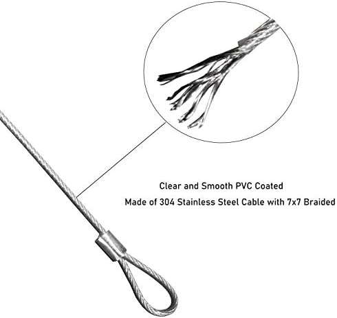 Vue 2 de Lot De Cables Antivol