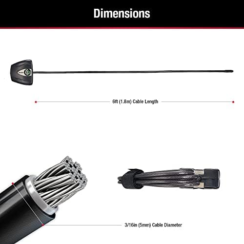 Vue 7 de Master Lock Python Cable