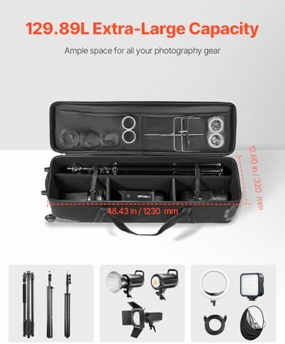 Vue 2 de Vevor Valise Roulettes
