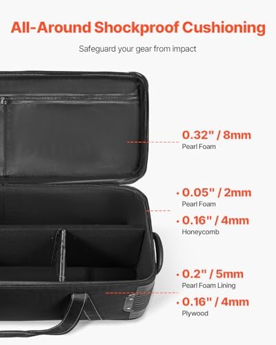 Vue 5 de Vevor Valise Roulettes