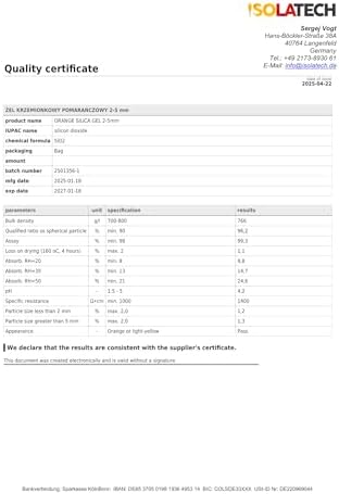 Vue 2 de Isolatech Silica Gel Regenerable