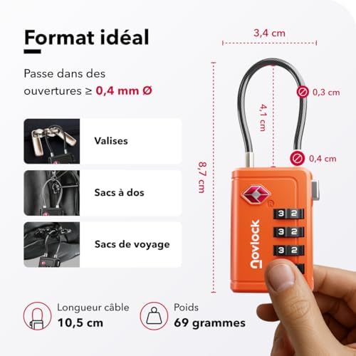 Vue 2 de Cadenas Tsa Chiffres