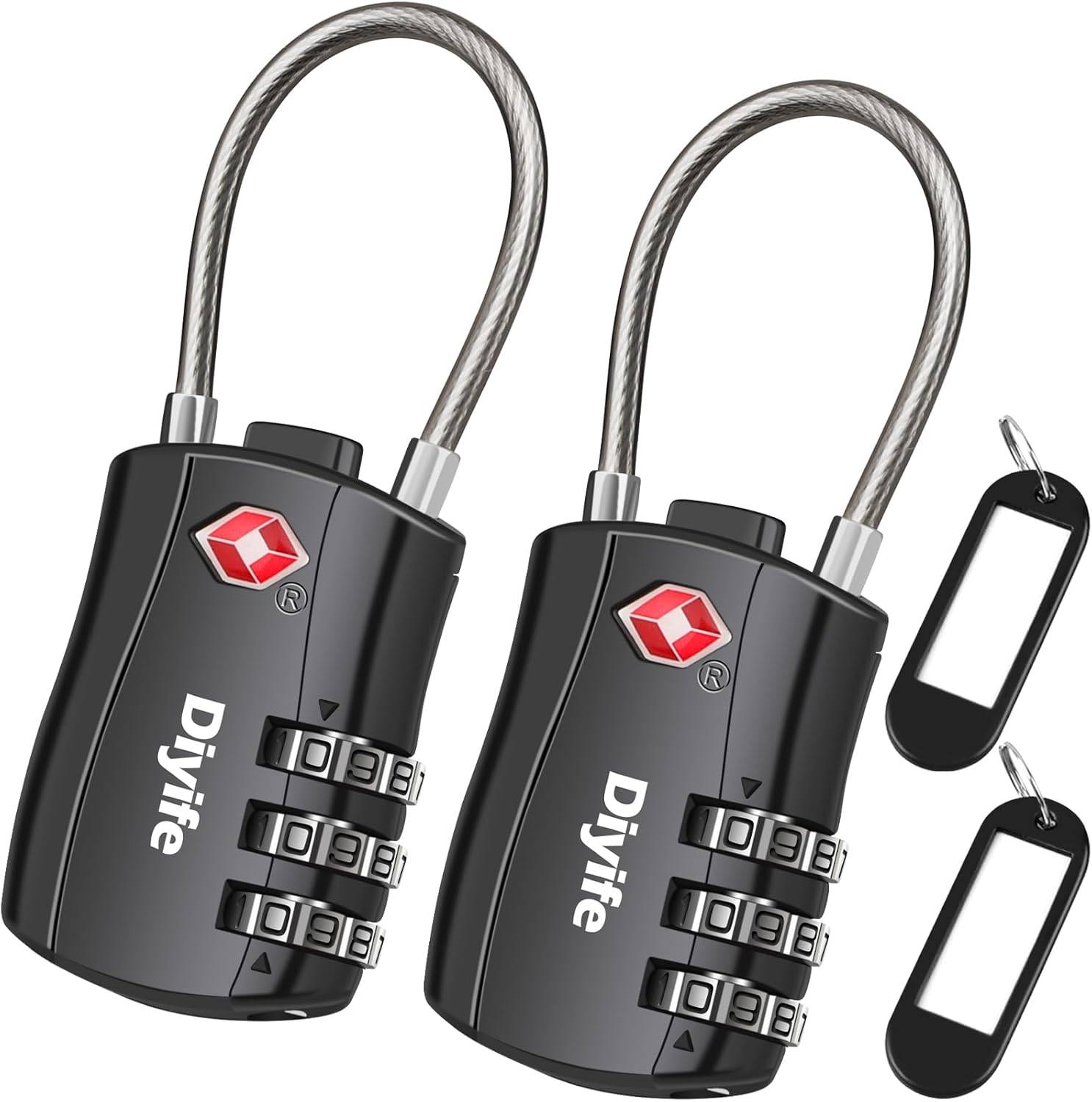 Diyife Cadenas Pour Bagages