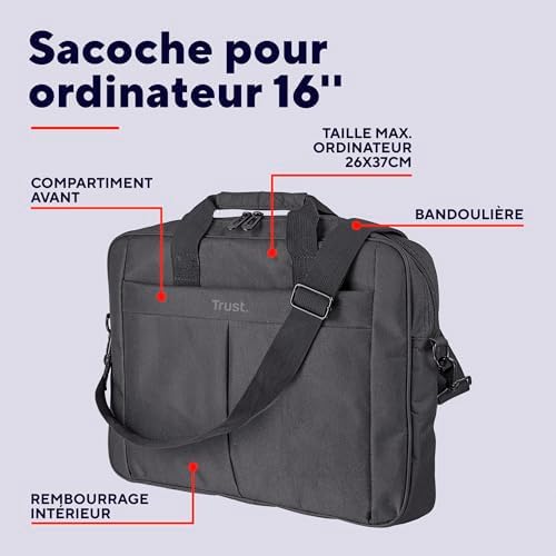 Vue 2 de Trust Primo Sacoche Pour