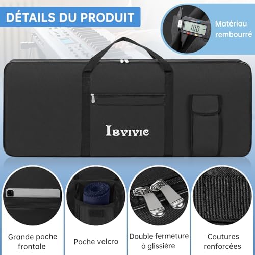 Vue 4 de Ouutmee Housse Pour Clavier