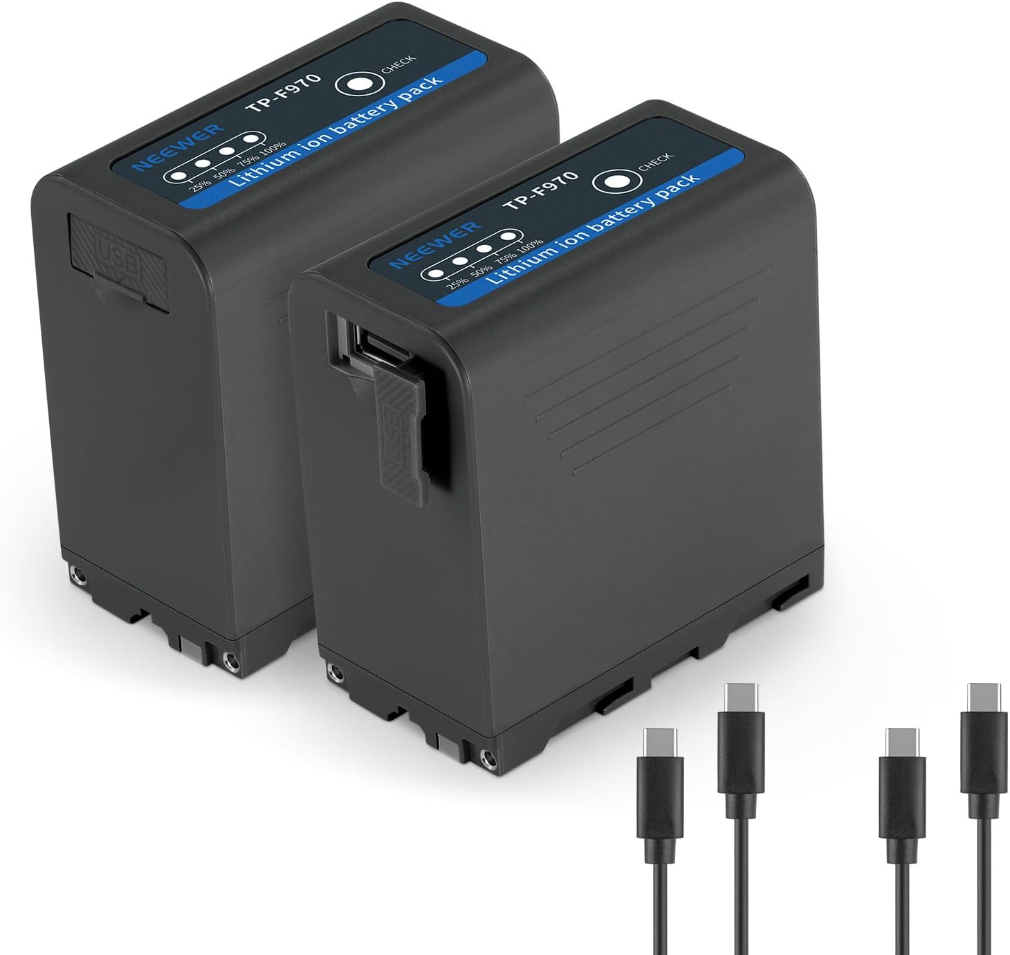 Neewer Batteries Rechange Npf