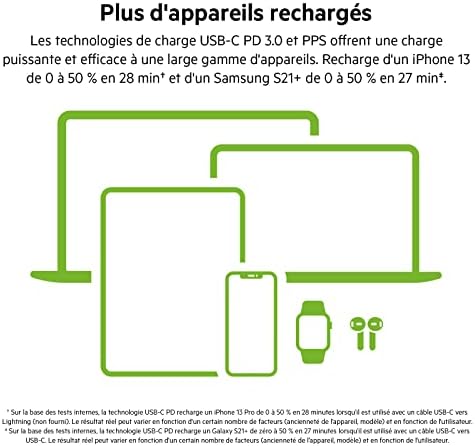 Vue 3 de Belkin Chargeur Secteur Double