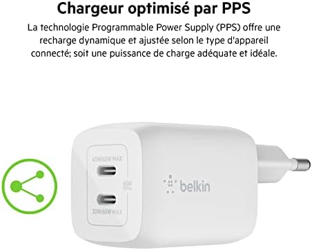 Vue 6 de Belkin Chargeur Secteur Double