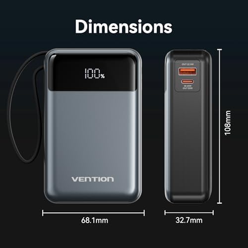 Vue 5 de Vention Batterie Externe