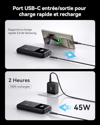 Vue 5 de Iniu Batterie Externe Mah