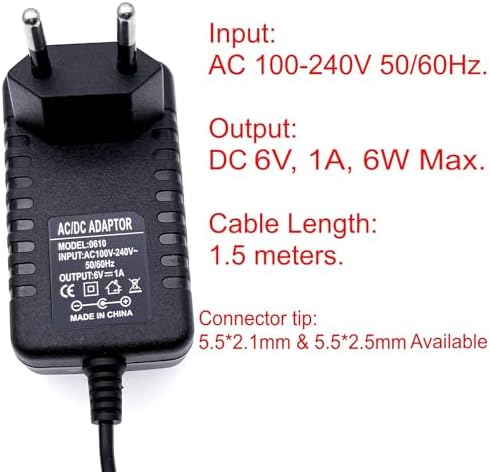 Vue 2 de Jzk Adaptateur Secteur Alimentation