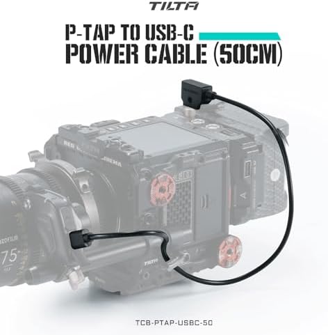 Vue 2 de Tilta Cable Dalimentation Ptap