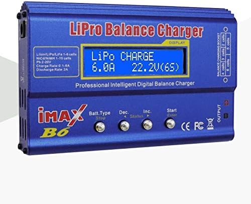 Vue 2 de Ruizhi Lipo Chargeur
