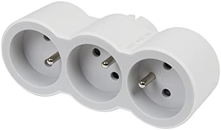 Vue 3 de Legrand Fiche Multiprise Triplite