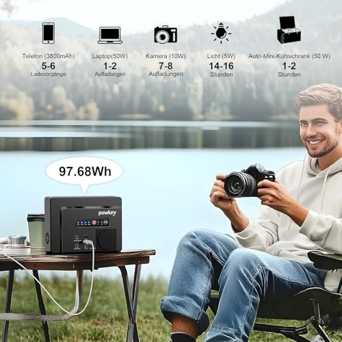 Vue 2 de Powkey Station Dalimentation Portable