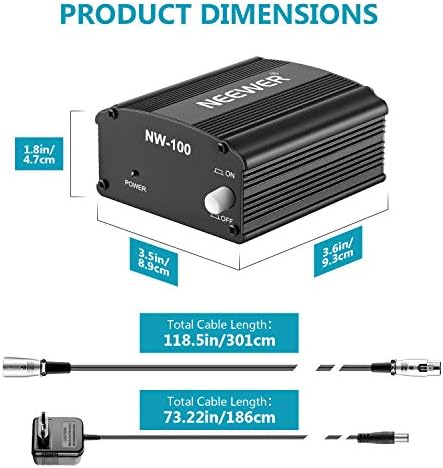 Vue 3 de Neewer Canal Alimentation