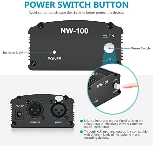 Vue 4 de Neewer Canal Alimentation