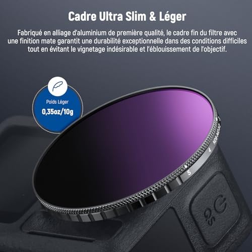 Vue 7 de Neewer Filtre Nd Variable
