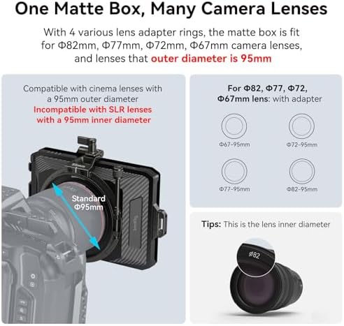 Vue 2 de Smallrig Mini Matte Box