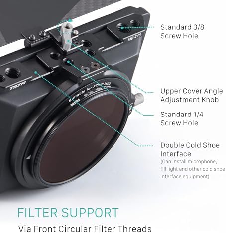 Vue 2 de Tilta Mini Matte Box