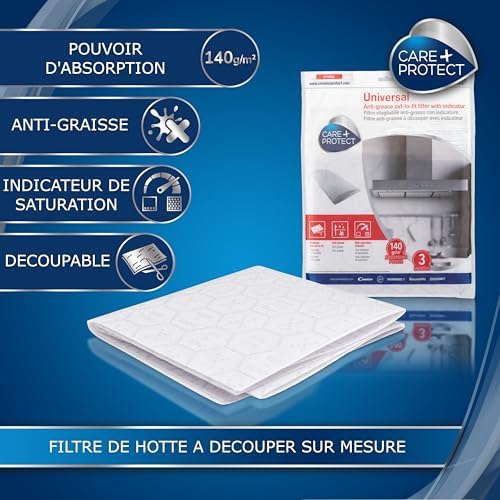 Vue 2 de Careprotect Filtre De Hotte