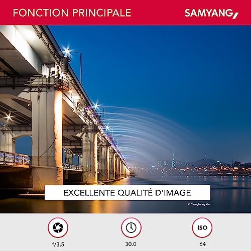 Vue 6 de Samyang Mf Mm