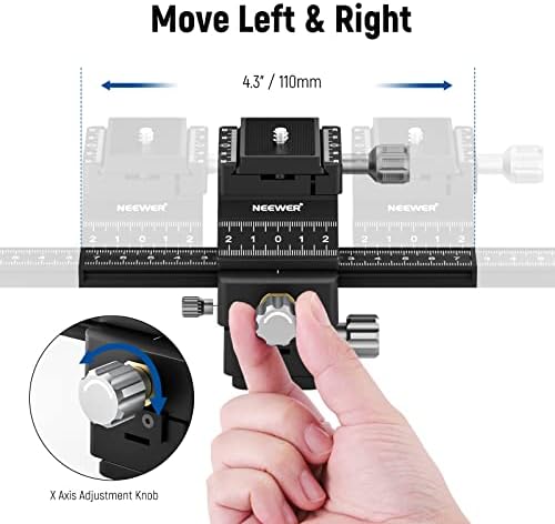 Vue 3 de Neewer Rail De Mise