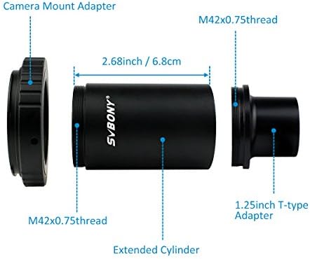 Vue 4 de Svbony Adaptateur