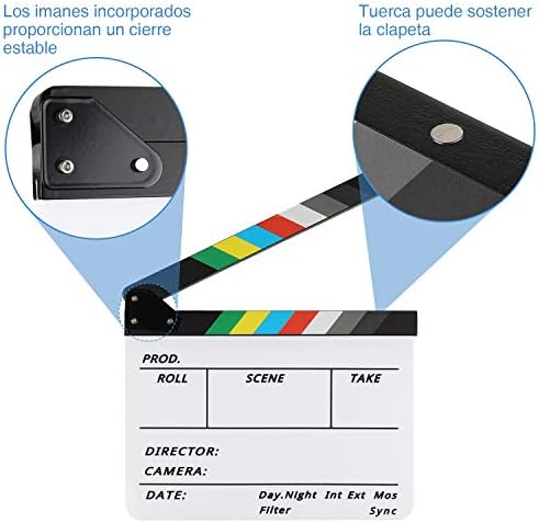 Vue 5 de Clap De Cinema Acrylique
