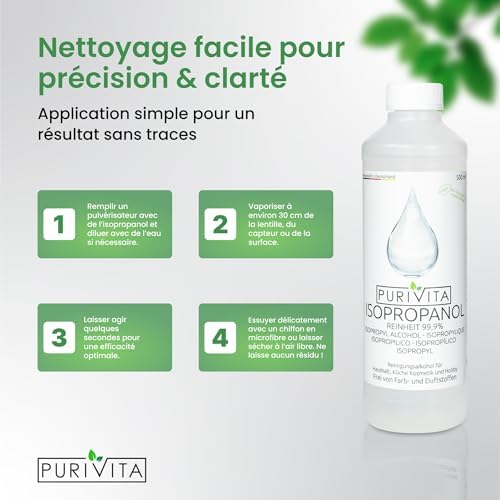 Vue 5 de Purivita Alcool Isopropylique Ml