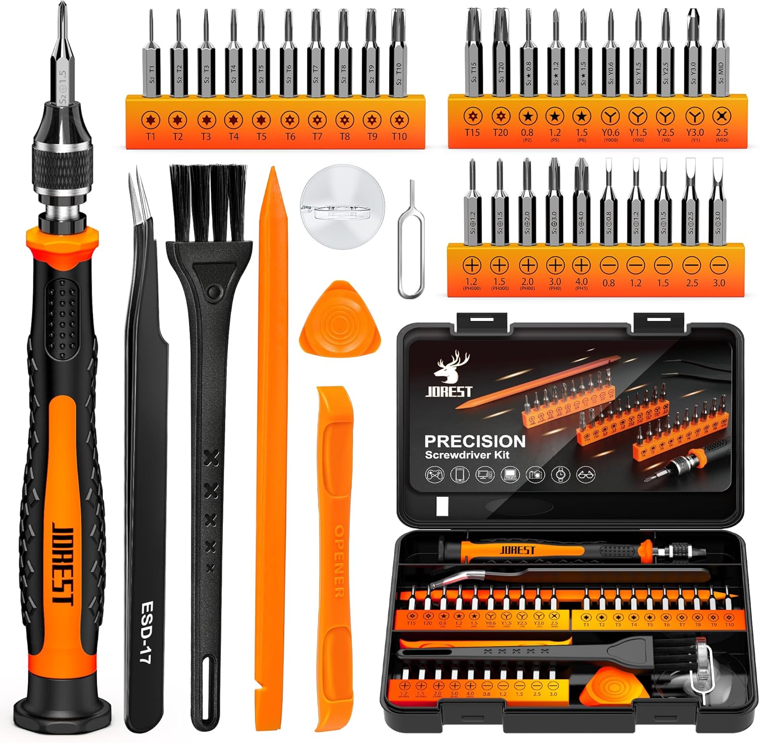 Jorest Pcs Kit Tournevis