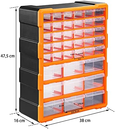Vue 3 de Organiseur Tiroirs Boite De