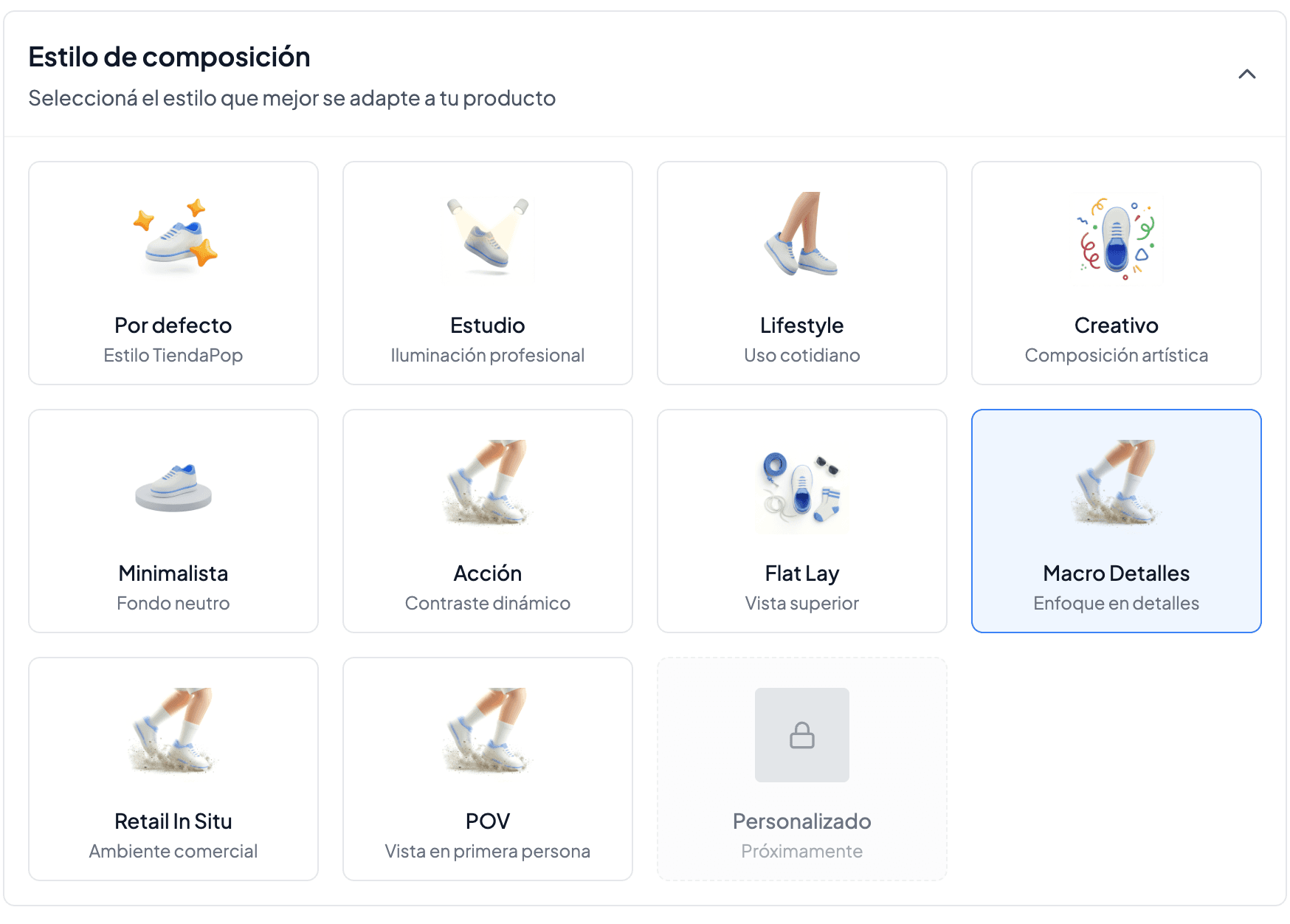TiendaPop nuevos estilos para generar imagenes