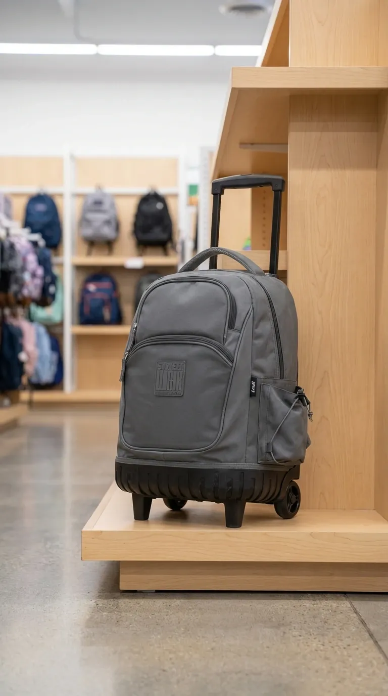 Imagen estilo retail de mochila Cecchini generada con TiendaPop para mejorar la ficha de producto en Tiendanube