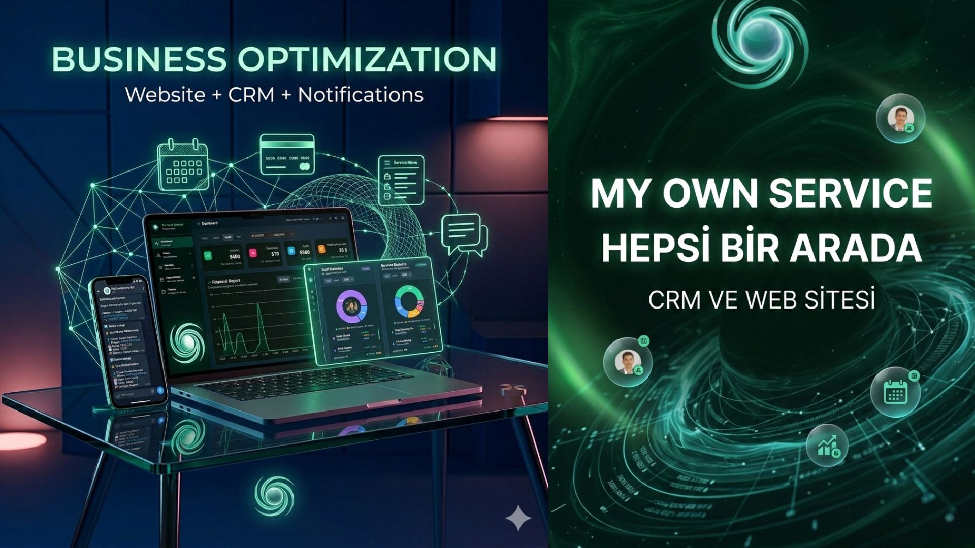 Онлайн-запись для клиентов в CRM My Own Service