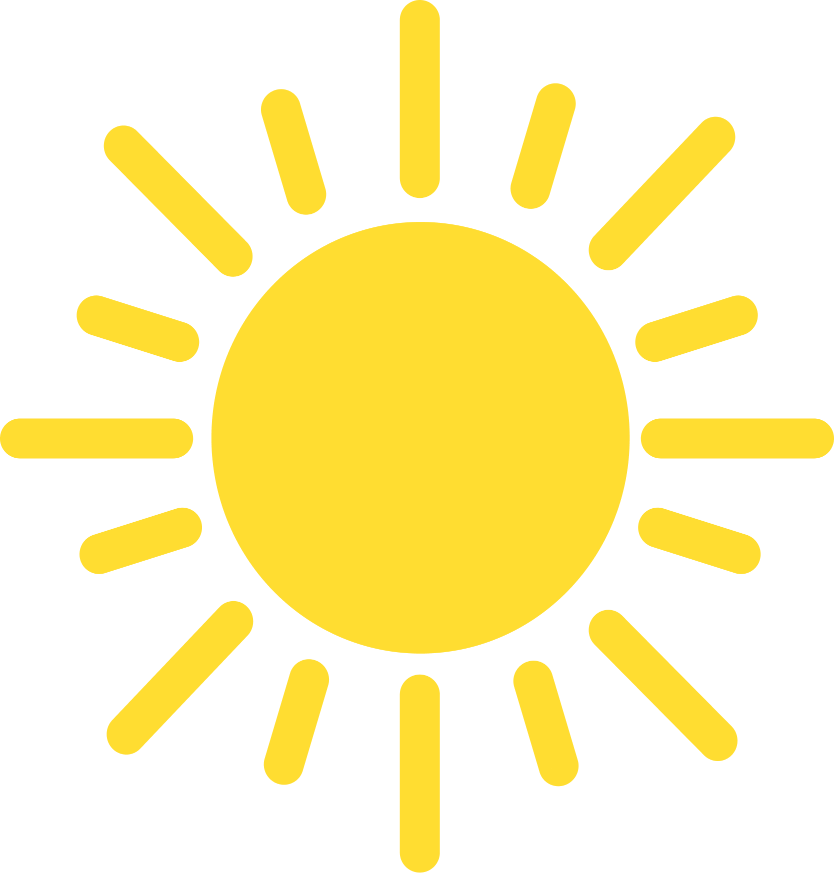 Sun decoration