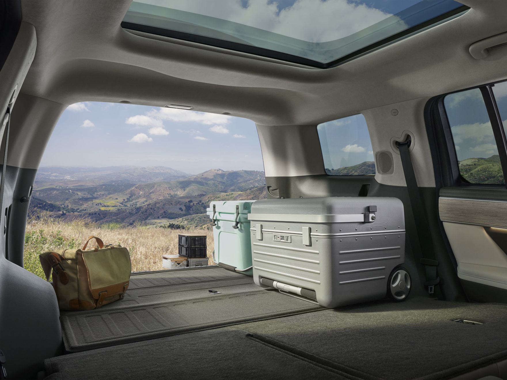 hyundai santafe interior 2023