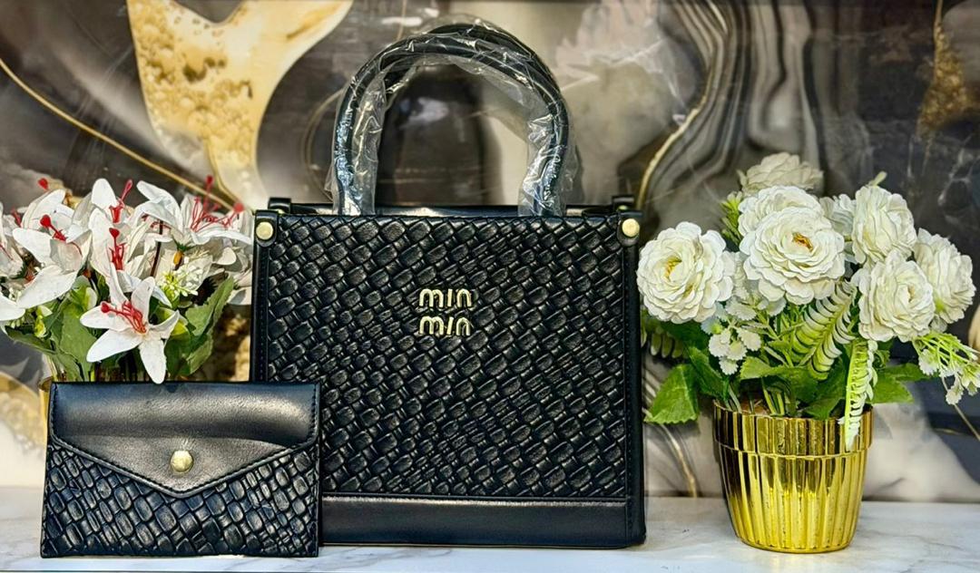Ensemble Chic "Miu Miu" – Sac à Main & Portefeuille Assorti