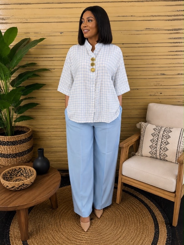 Ensemble chic – Élégance naturelle